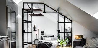 Trucuri pentru decorarea unei mansarde in stil industrial