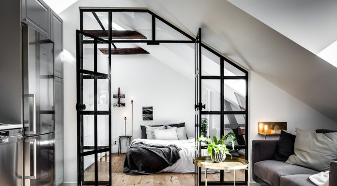 Trucuri pentru decorarea unei mansarde in stil industrial