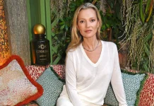 Kate Moss se apropie de cea de-a 50-a aniversare cu prudenta!